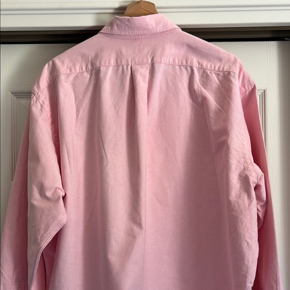 Ralph Lauren 17-34 Pink Preppy Casual Button Down Shirt - Picture 5 of 11